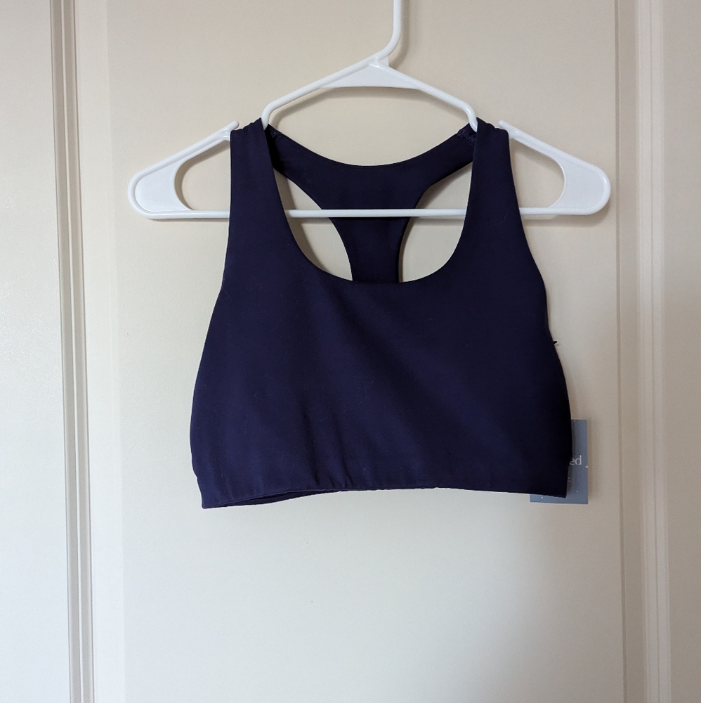 Purple Gapfit Blackout Technology Sports Bra